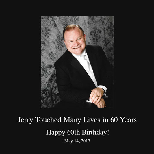 Jerry's 60th Birthday Book